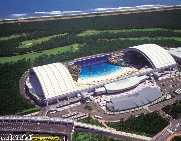 Indoor Beach in Japan (ทะเลในอาคารที่ญี่ปุ่น)