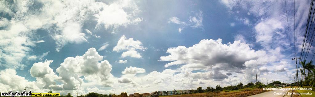 HDR Cloud & Sky At Chanthaburi