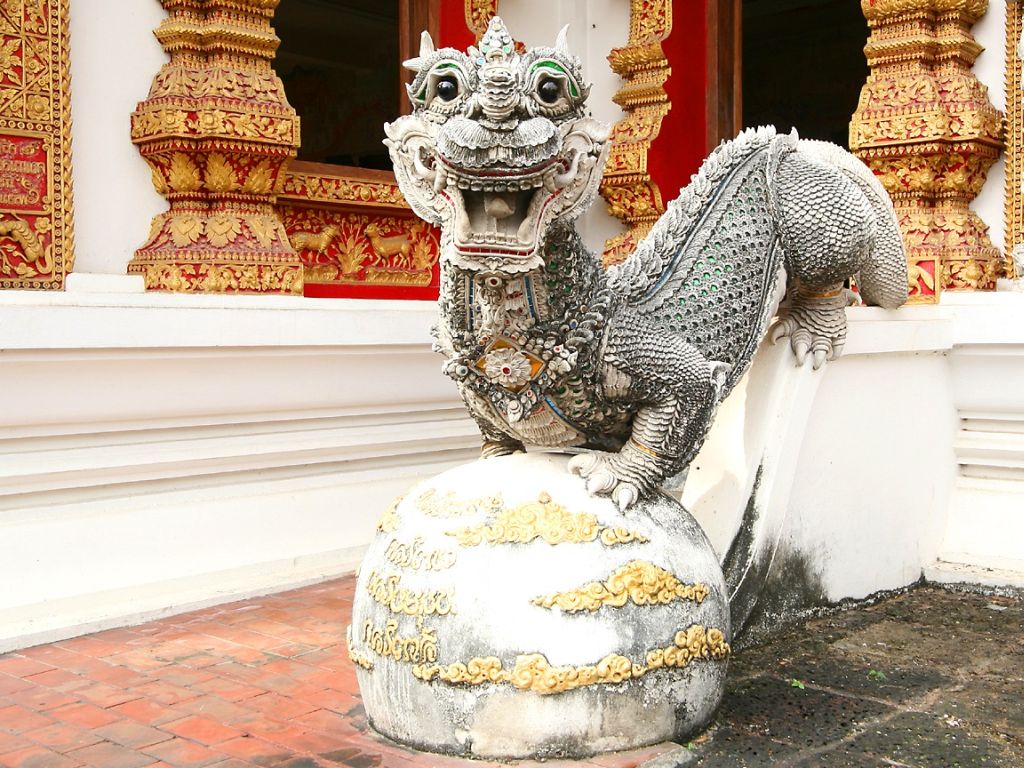 Wat Bupparam Dragon