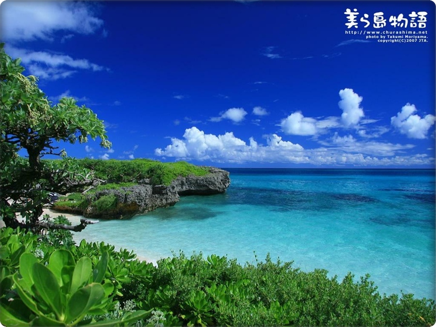 ♥ทะเลสวย น้ำใส @Okinawa, Japan♥