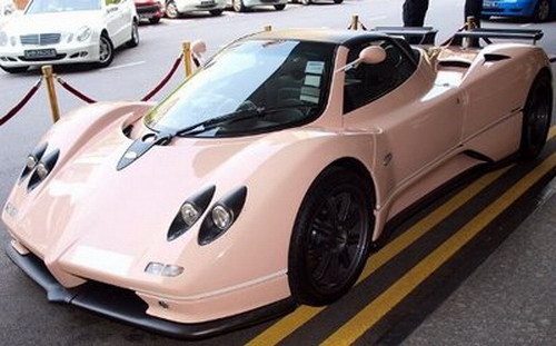 World most Luxurious Car in Pink 