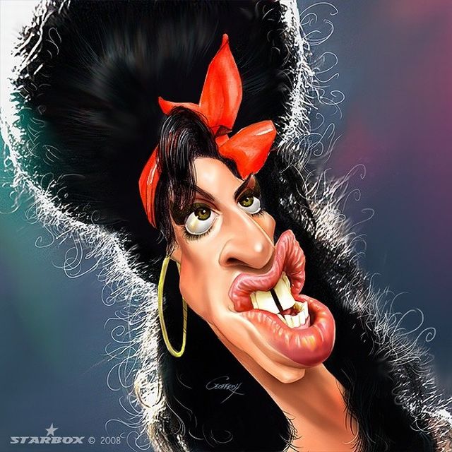 Awesome Caricatures of TV stars  (1)