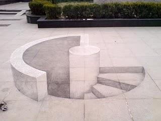 3D Chalk Art by Mr. Hou 