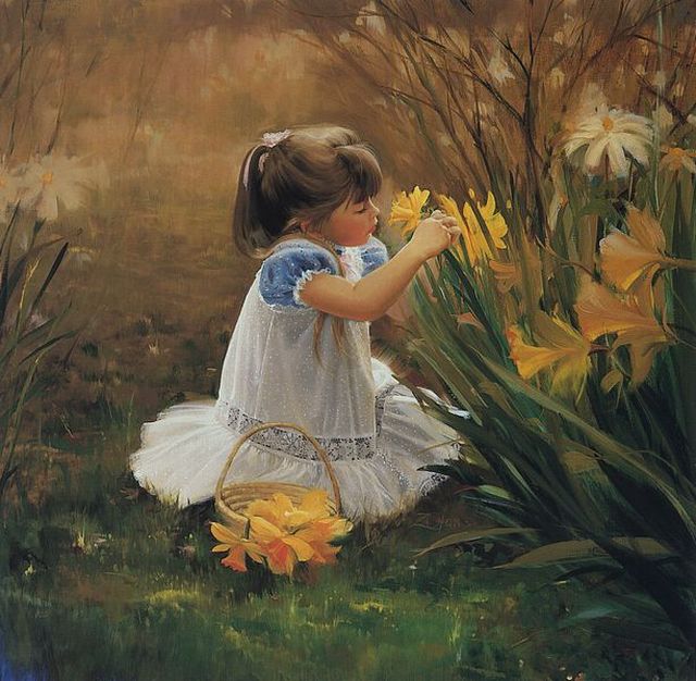 ~~ภาพวาดหนูน้อย....Cute Little Girls(*-*)