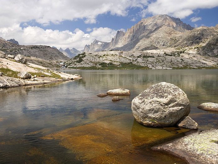 Lower Titcomb Basin Bridger National Forest Wyoming