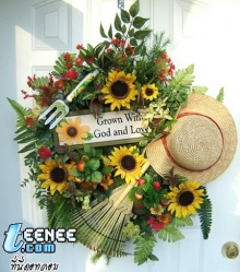 Door wreath...สวยสวย(saki)