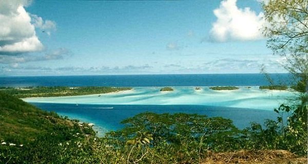 **Bora Bora from Above**