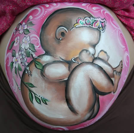 Pregnant Belly Paintings  (2)