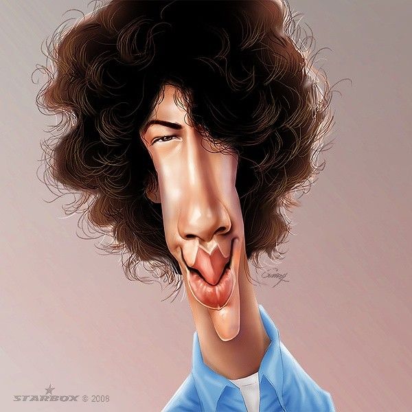 Awesome Caricatures of TV stars  (2)