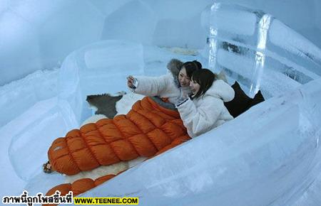โรงแรมน้ำแข็ง หรู แบบเย็นยะเยือก!~
