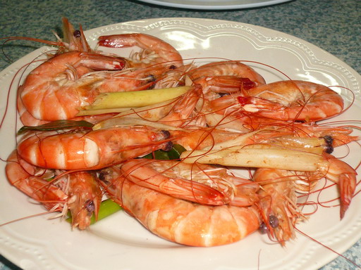 กุ้งอบเกลือ