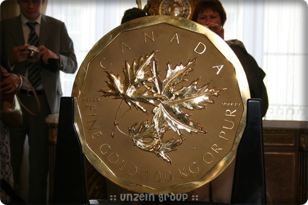 Golden Coin of 1 Million Dollar 
