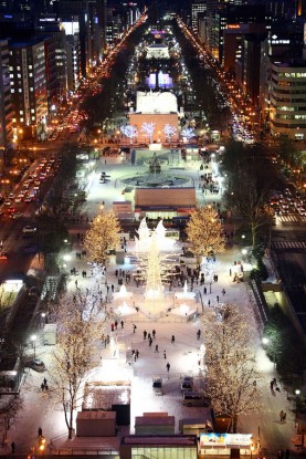 เทศกาลหิมะ ที่เมืองซัปโปโร ญี่ปุ่น (2)
