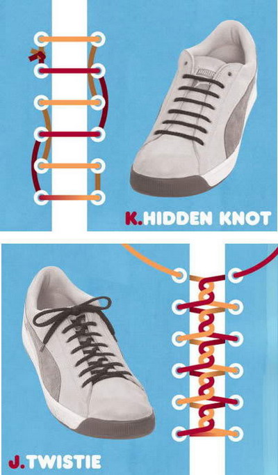 วิธีผุกเชือกรองเท้า 2
