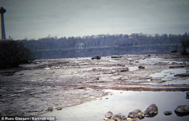 น้ำตกไนแองการ่าแห้ง ภาพหาดูยาก ปี 1969