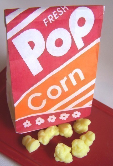 ไอเดียสบู่ป๊อบคอร์น “Popcorn Soap” 