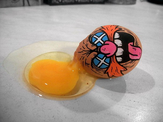 ศิลปะจากเปลือกไข่