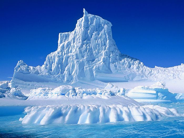 Eroded Iceberg in the Lemaire Channel Antarctica