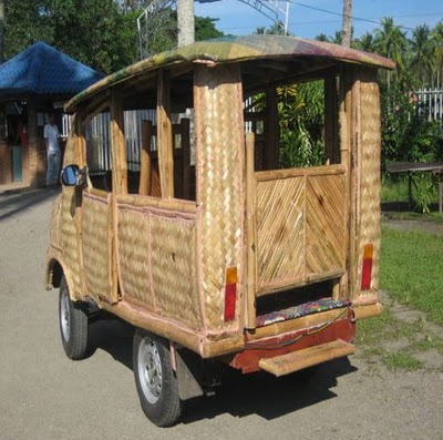 The Bamboo Taxi of Philippines