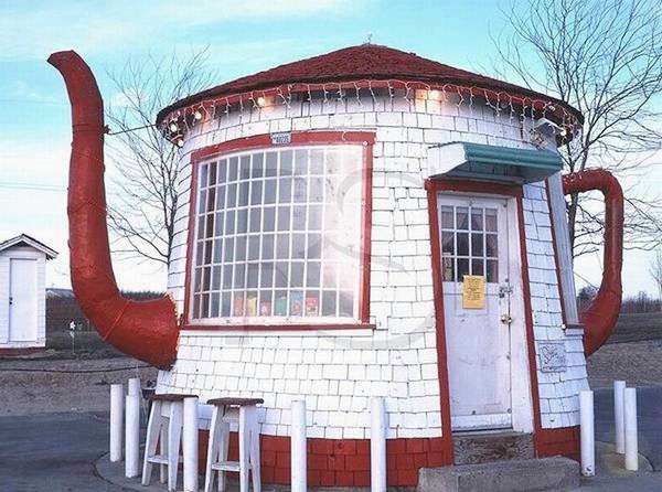 Unusual Teapot House