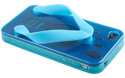 “iPhone 4 Slippers Case”กับดีไซน์เลียนแบบรองเท้าแตะ 