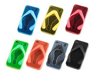 “iPhone 4 Slippers Case”กับดีไซน์เลียนแบบรองเท้าแตะ 
