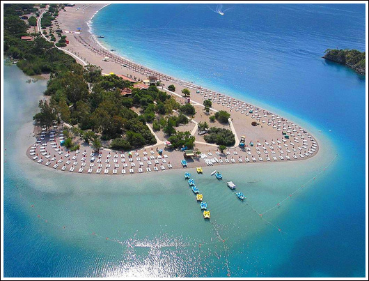 Ölüdeniz หาดที่สวยที่สุดในตุรกี