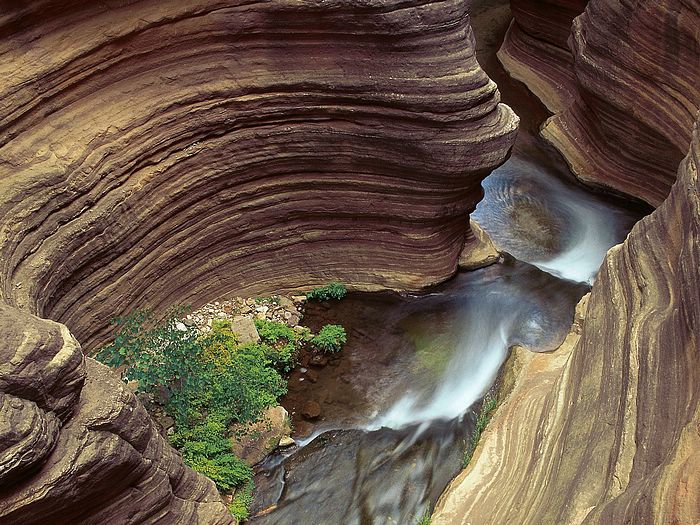 Rock Formations Upper Deer Creek Grand Canyon National Park Arizona