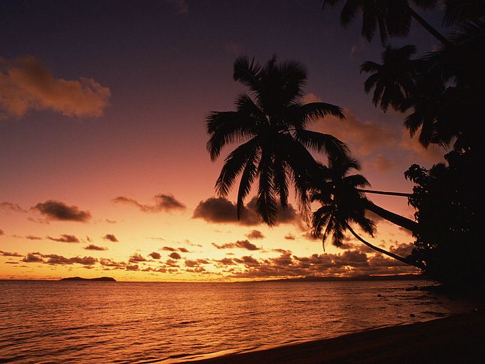 Island Sunset Fiji