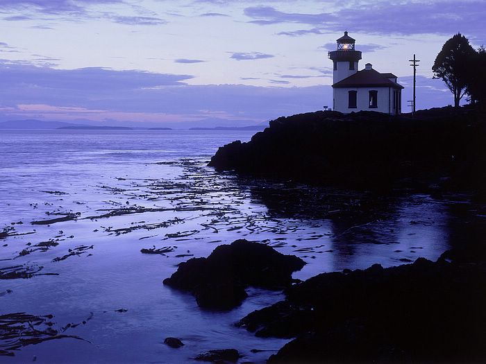 Lime Kiln Point State Park Lighthouse San Juan Island Washington