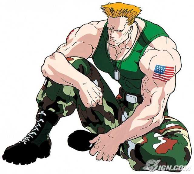 GUILE : ทหารอากาศจากอเมริกา ลงแข่งขันเพื่อแก้แค้นให้เพื่อน มีโซนิค บูม เป็นอาวุธหลัก