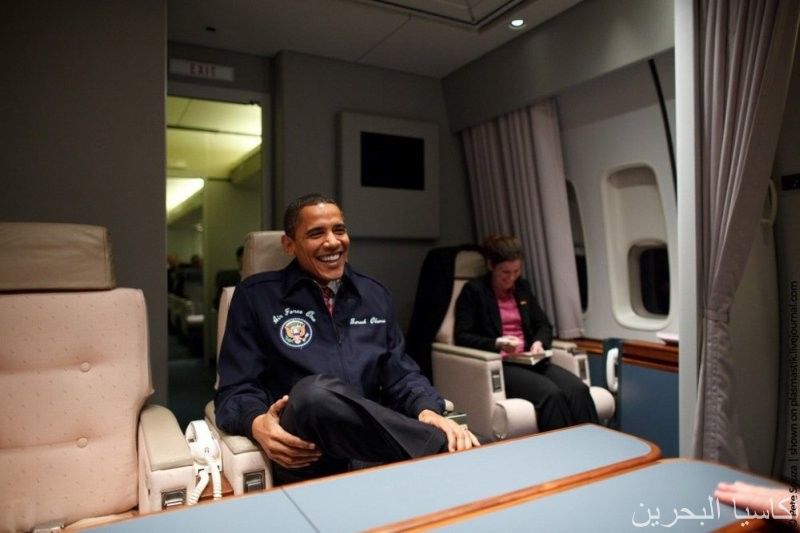 ♥ AIR FORCE ONE : OBAMA INSIDE ♥