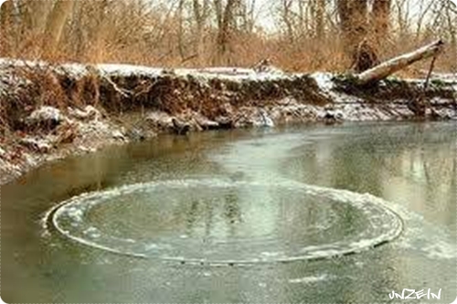 ปรากฏการณ์ Ice Circle