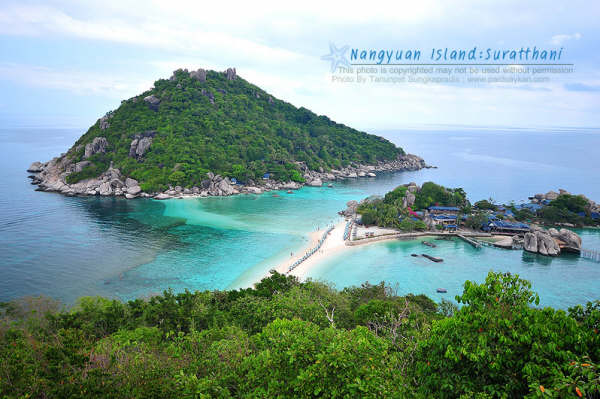 เกาะนางยวน ความนิ่งสงบของผืนน้ำสีฟ้า NANG YAUN ISLAND