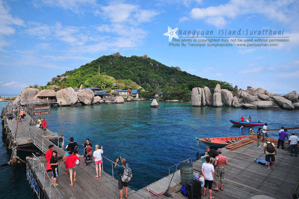 เกาะนางยวน ความนิ่งสงบของผืนน้ำสีฟ้า NANG YAUN ISLAND