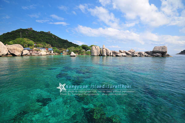 เกาะนางยวน ความนิ่งสงบของผืนน้ำสีฟ้า NANG YAUN ISLAND