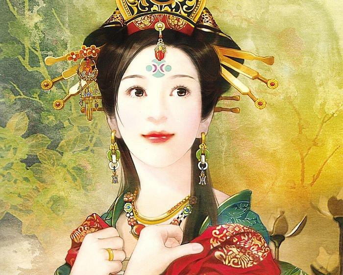 ภาพวาดสาวจีนสุดสวย I
