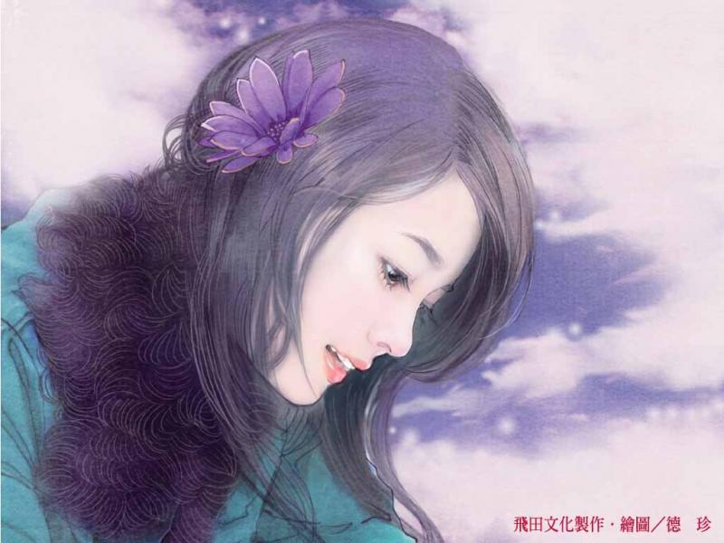 ~Chinese Girl Painting 1~