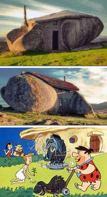 Flintstones-like House 