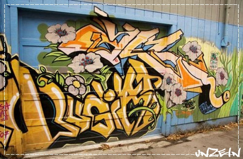 Graffitis On Garage Doors (1)