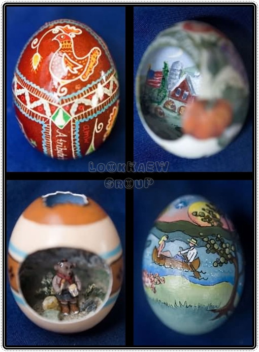 Amazing and Beautiful Art on Eggs