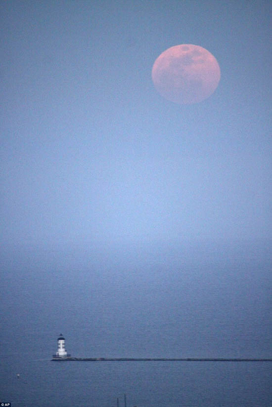 รวมภาพ พระจันทร์ดวงโต (Super Moon)