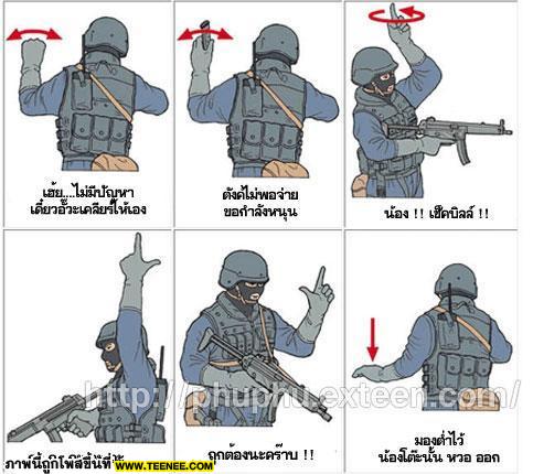 ► สัญญานมือขณะอยู่ในผับ(Hand Signals In Pub) *