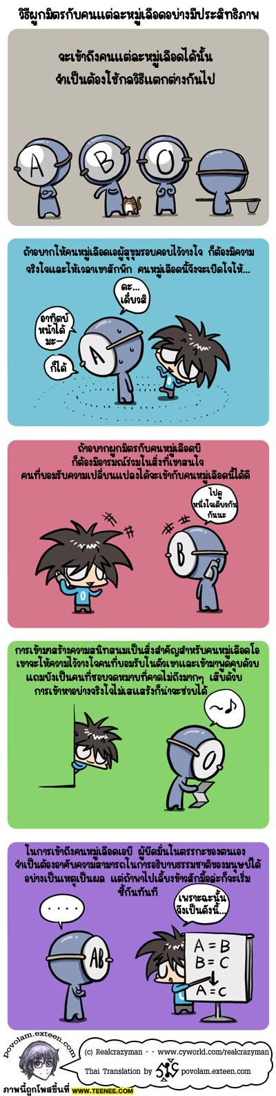 ทายนิสัยหมู่เหลือด (2)^^