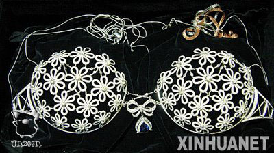 Glittering Diamond Bra