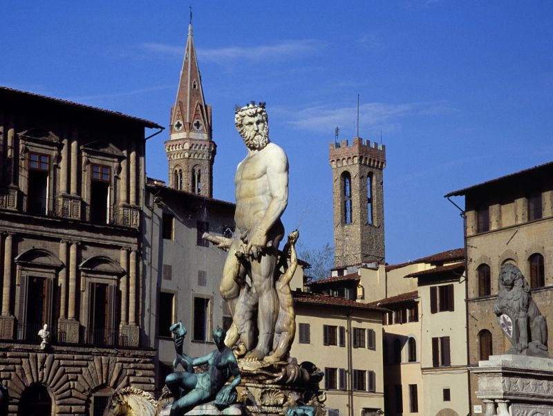 Neptune Fountain Piazza Della Florence 