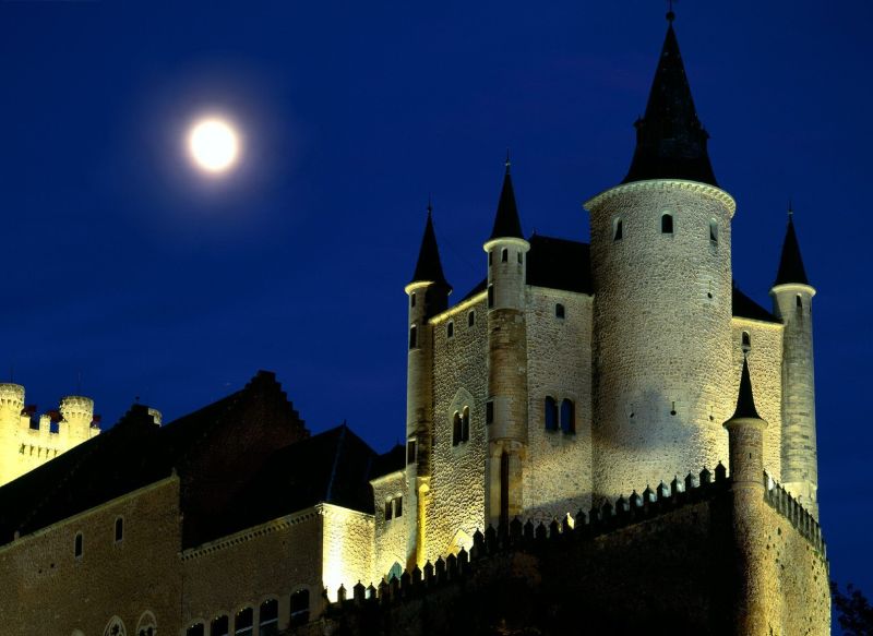 Alcazar Castle Segovia , Spain