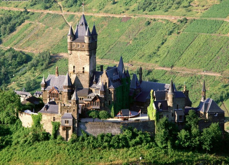 Reichsburg Castle Mosel Valley Germany