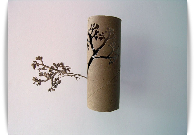 ♥Weird Toilet Paper Roll Art♥