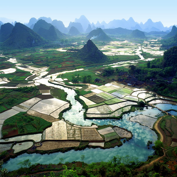 CHINA--Guilin...from the Sky
